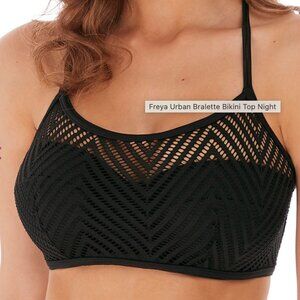 Freya Urban Bralette Bikini Top in Black